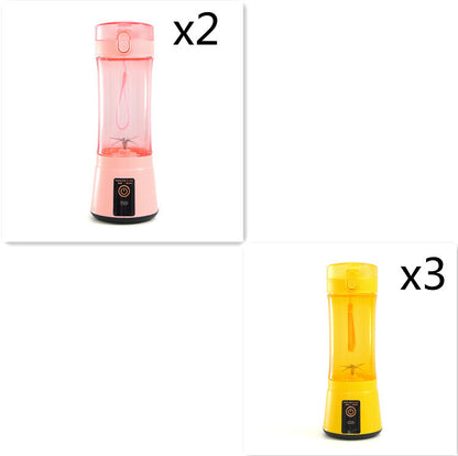 Portable Electric Fruit Juicer – USB Rechargeable Mini Smoothie Blender