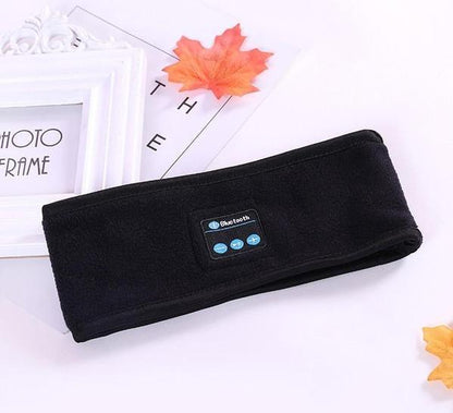 Wireless Bluetooth-Compatible Sports Headband – Sweat-Resistant Audio Headband for Fitness, Yoga & Outdoor Activities