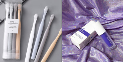 V34 Purple Teeth Whitening Mousse – Brighten & Balance Your Smile!