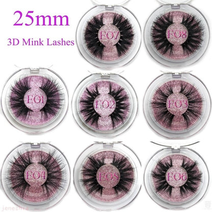 25mm Thick Strip Eyelashes - Wholesale Luxury Lashes