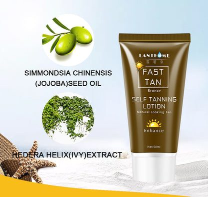 Natural Glow Tanning Body Lotion – Hydrating & Even-Tone Formula