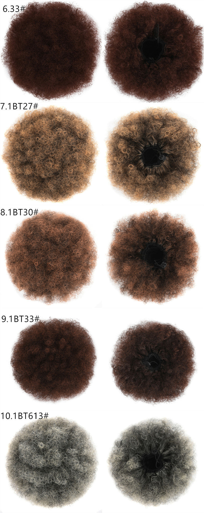 Kinky Curl Large Afro Wig - Fluffy Micro Curly Hair