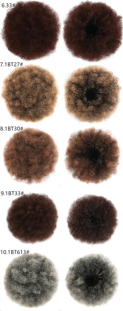 Kinky Curl Large Afro Wig - Fluffy Micro Curly Hair