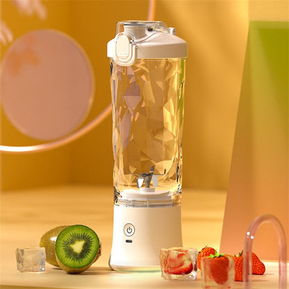 Portable 6-Blade Mini Blender – USB Rechargeable Personal Juicer for Smoothies & Shakes