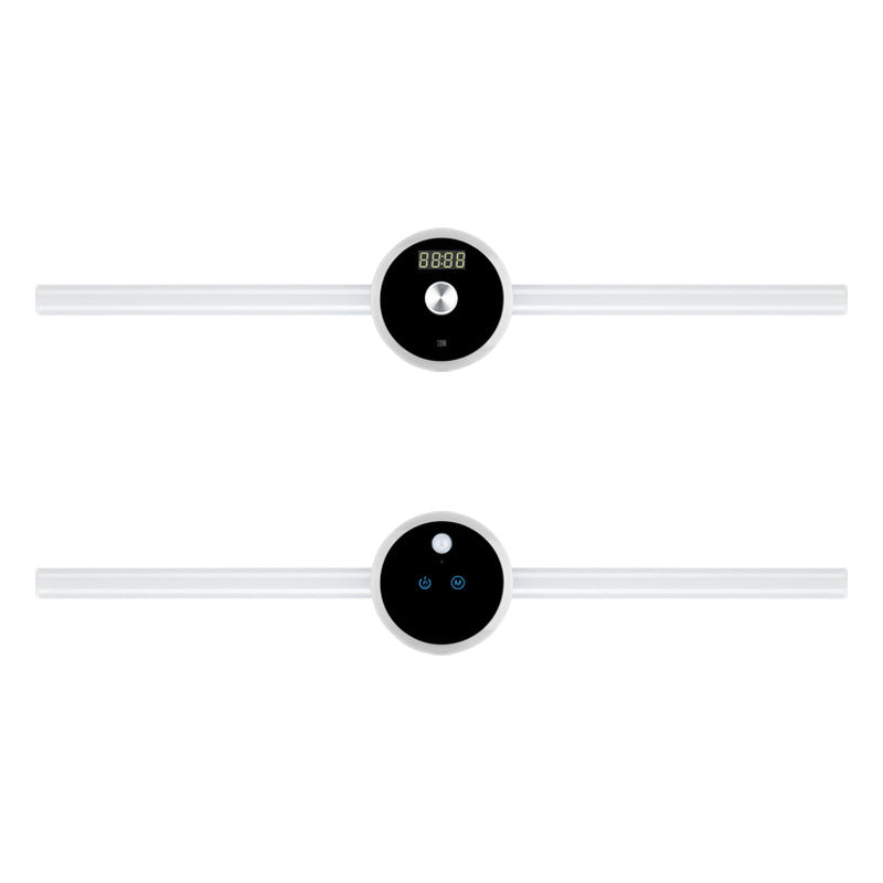 Smart Cabinet Light Clock – Motion Sensor LED Wardrobe Light with Timer & Removable Design