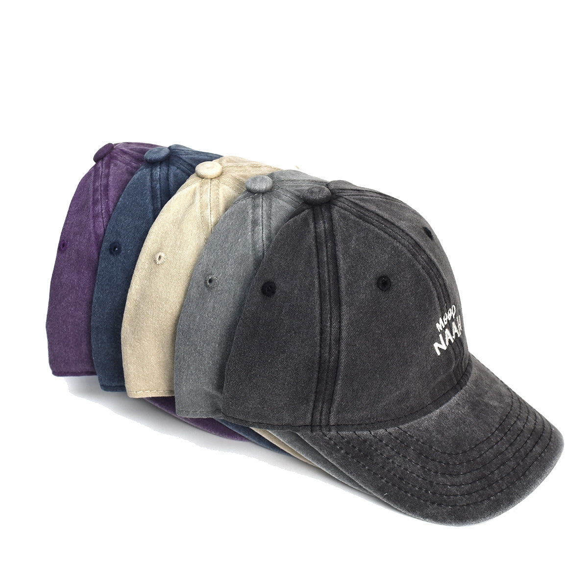 Washed Cotton Printed Dad Hat - Classic Vintage Style