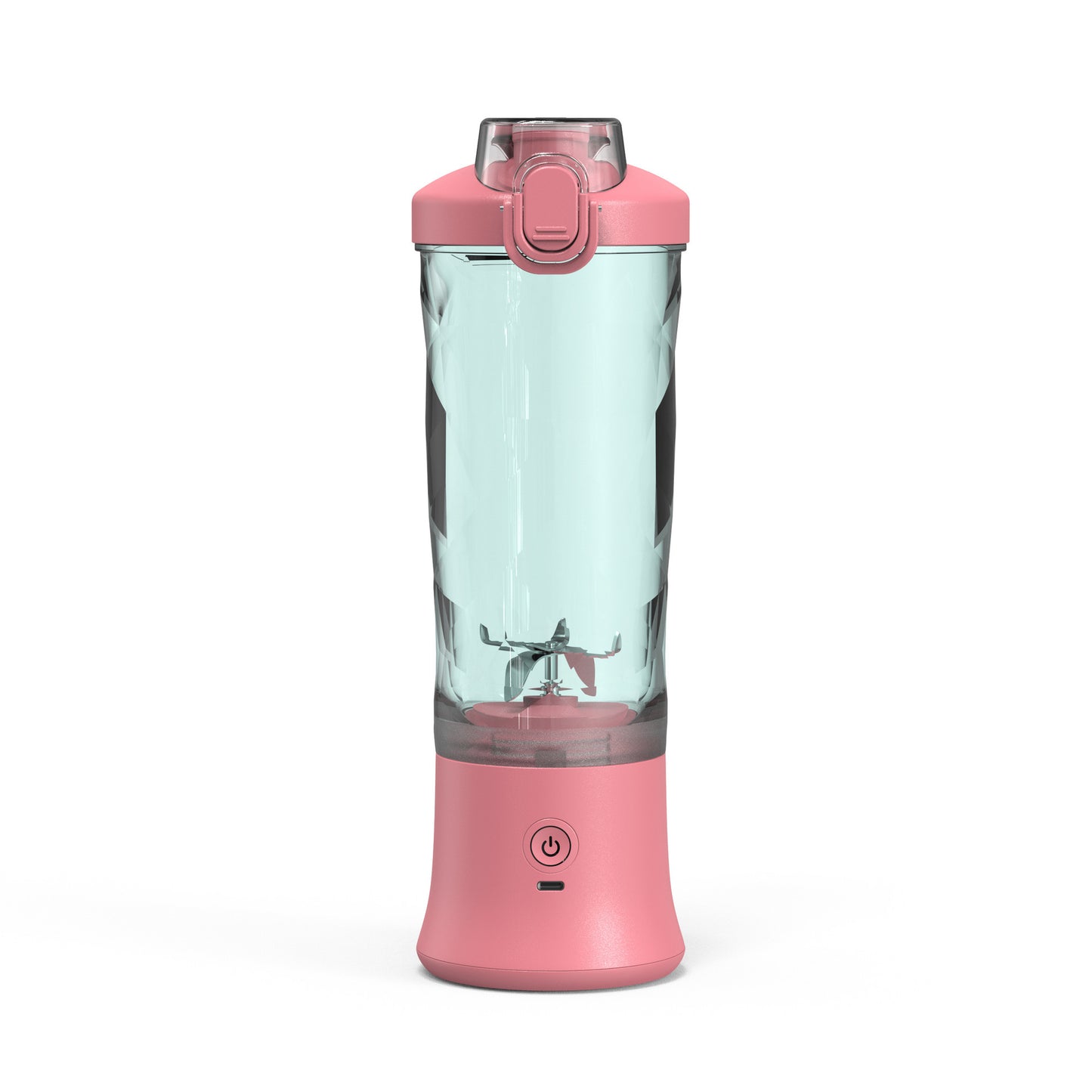 Portable 6-Blade Mini Blender – USB Rechargeable Personal Juicer for Smoothies & Shakes