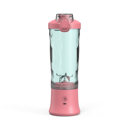 Portable 6-Blade Mini Blender – USB Rechargeable Personal Juicer for Smoothies & Shakes