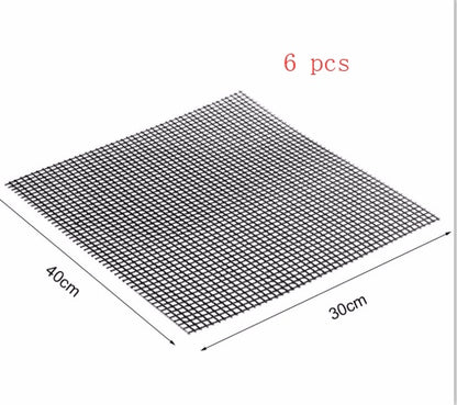 Non-Stick Reusable Wire Mesh Grilling Mat – Outdoor BBQ Cooking Mat