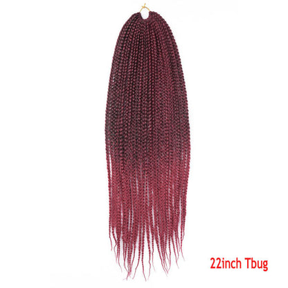 Senegalese Box Braids Crochet Hair Extensions – Stylish & Easy to Install!