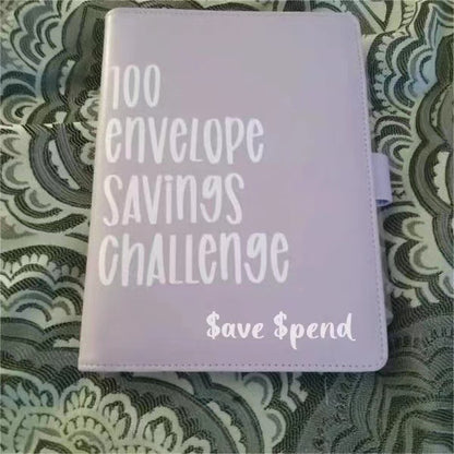 Cash Envelope Challenge Binder – Budget Tracker Organizer for Couples & Saving Goals
