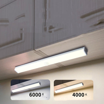 LED Sensor Light Bar – Motion-Activated Under-Cabinet Lighting with USB Rechargeable Battery