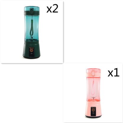 Portable Electric Fruit Juicer – USB Rechargeable Mini Smoothie Blender