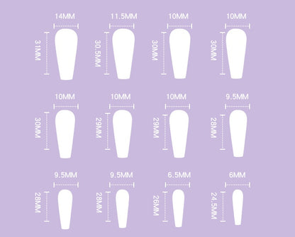 Soft Finish False Nails – Ready-to-Wear, Reusable Press-On Nail Set for Salon-Quality Manicure