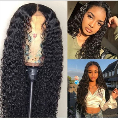 African Wave High-Temperature Silk Wig - Stylish & Heat-Resistant