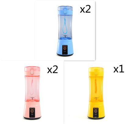 Portable Electric Fruit Juicer – USB Rechargeable Mini Smoothie Blender