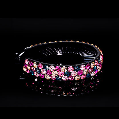 Elegant Rhinestone Hair Claw – Sparkling Crystal Hair Clip for Women