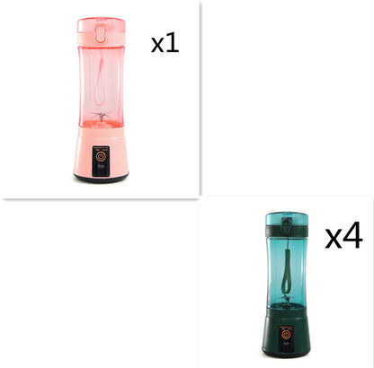 Portable Electric Fruit Juicer – USB Rechargeable Mini Smoothie Blender
