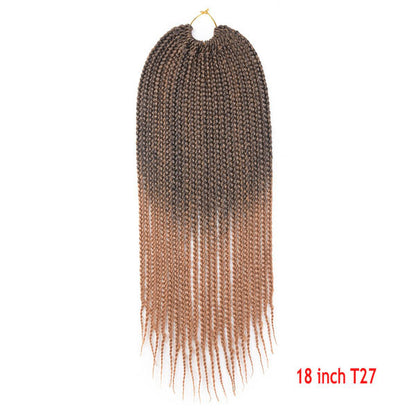Senegalese Box Braids Crochet Hair Extensions – Stylish & Easy to Install!