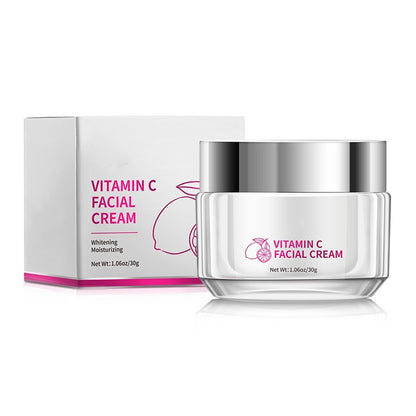 Vitamin C Face Cream – Brightening & Anti-Aging Daily Moisturizer with Hyaluronic Acid