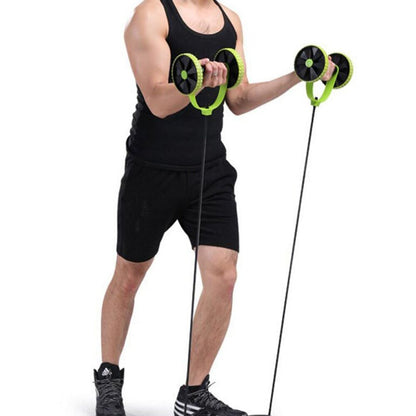Crossflex Ab Roller Wheel – Core Strength Trainer with Ergonomic Design