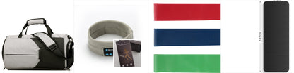 Wireless Bluetooth-Compatible Sports Headband – Sweat-Resistant Audio Headband for Fitness, Yoga & Outdoor Activities