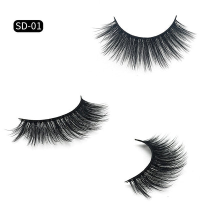3D Exaggerated Mink Eyelashes – 25mm Bold & Fluffy Glam Lashes