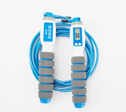 Electronic Counting Jump Rope – Adjustable Fitness Skipping Rope with Digital Counter