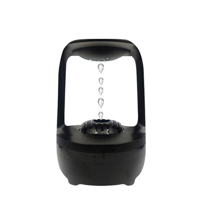 Anti-Gravity Water Drop Humidifier & Aromatherapy Diffuser – 500ml Ultrasonic Cool Mist for Home & Office