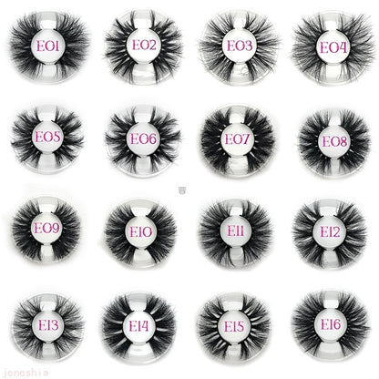 25mm Thick Strip Eyelashes - Wholesale Luxury Lashes