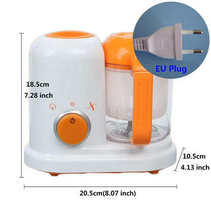 5-in-1 Smart Baby Food Processor – Steam, Blend, Warm Milk, and More