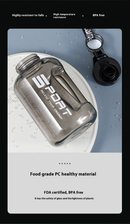Large Capacity Sports Kettle - Outdoor Fitness & Hydration