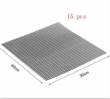 Non-Stick Reusable Wire Mesh Grilling Mat – Outdoor BBQ Cooking Mat
