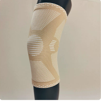 Knitted Compression Sports Knee Pads – Breathable Support for Running, Basketball & Fitness