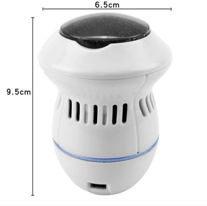 Multifunctional Electric Foot File Grinder – Rechargeable Callus Remover with Vacuum System for Smooth Feet