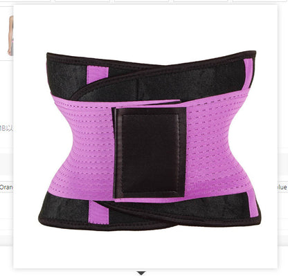 Adjustable Waist Trimmer Belt – Body Shaper & Abdominal Trainer for Weight Loss & Fat Burning