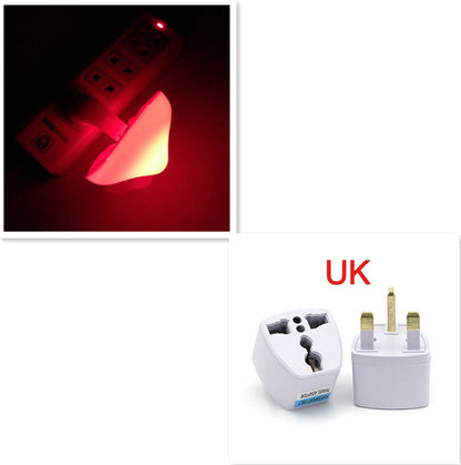 LED Mushroom Night Light – Plug-In Sensor Lamp with Warm White Glow