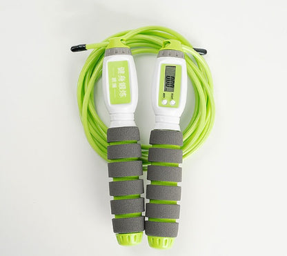 Electronic Counting Jump Rope – Adjustable Fitness Skipping Rope with Digital Counter