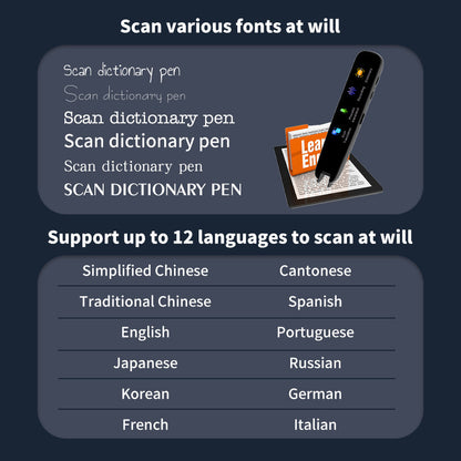 Multi-Language Translation Pen – Smart Wi-Fi Dictionary & Scanner!