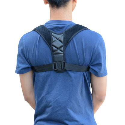 Medical Clavicle Posture Corrector & Lower Back Support Strap – Adjustable Back Brace for Improved Posture and Pain Relief