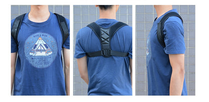 Medical Clavicle Posture Corrector & Lower Back Support Strap – Adjustable Back Brace for Improved Posture and Pain Relief