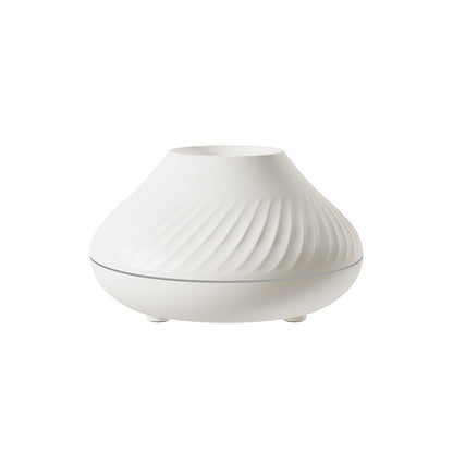 RGB Flame Aroma Diffuser – 130ml 3D Colorful Flame Humidifier with Fire Volcano Effect