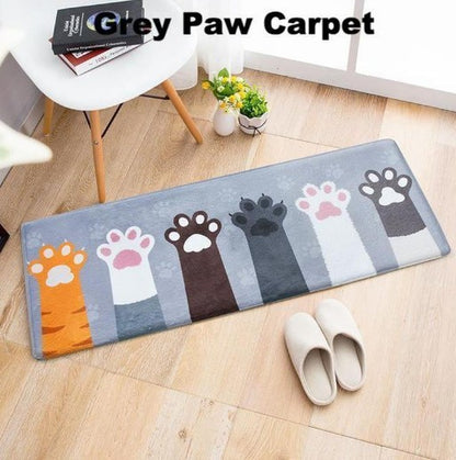 Printed Kitten Anti-Skid Mat Carpet – Cute and Functional Floor Rug for Cat Lovers