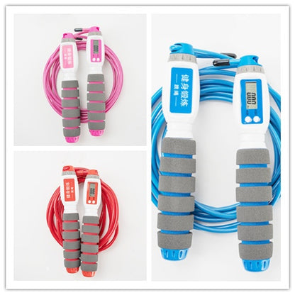 Electronic Counting Jump Rope – Adjustable Fitness Skipping Rope with Digital Counter