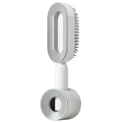 Self-Cleaning Hair Brush for Women - Anti-Static Scalp Massage Comb