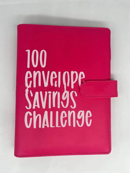 Cash Envelope Challenge Binder – Budget Tracker Organizer for Couples & Saving Goals