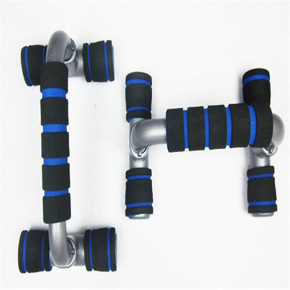 H-Shaped Push-Up Stand with Sponge Hand Grips – Portable ABS Fitness Trainer for Chest & Upper Body Workouts