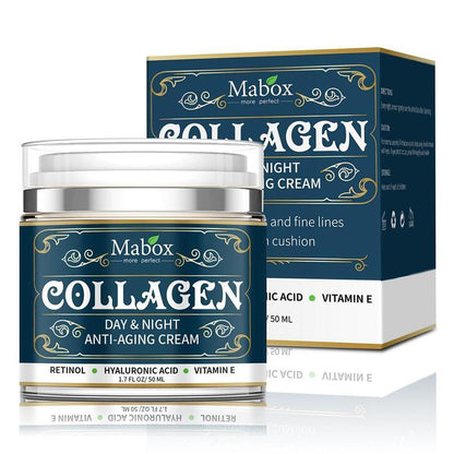 Collagen Moisturizing Facial Cream – Anti-Aging & Wrinkle-Reducing Day & Night Hydrating Cream