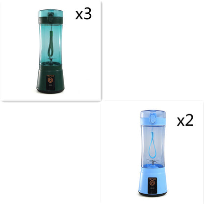 Portable Electric Fruit Juicer – USB Rechargeable Mini Smoothie Blender