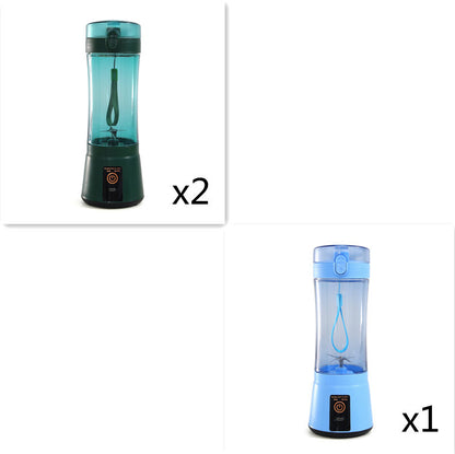 Portable Electric Fruit Juicer – USB Rechargeable Mini Smoothie Blender